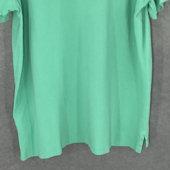Polo Ralph Lauren Shirt Men 2XL Mint Green Slim Fit Short Sleeve Pony Preppy - Picture 7 of 12